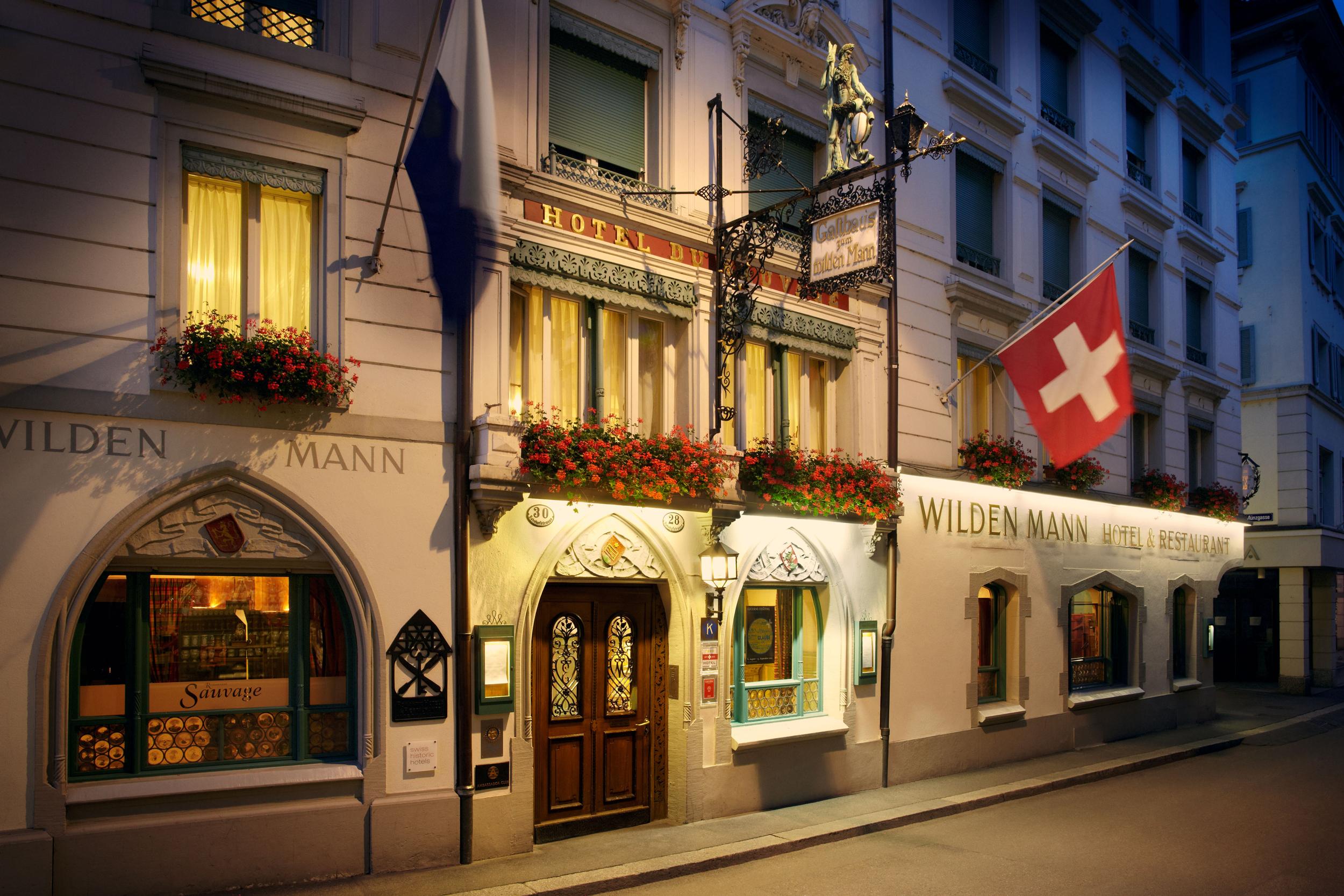 Romantik Hotel Wilden Mann Luzern Ngoại thất bức ảnh
